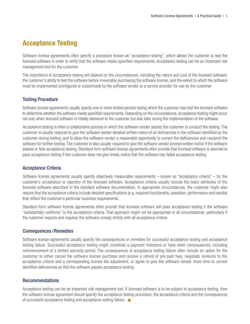 Software Licenses Practical Guide BLG